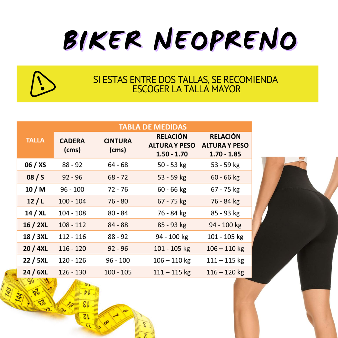 Biker Con Neopreno Tipo Faja - Image 2