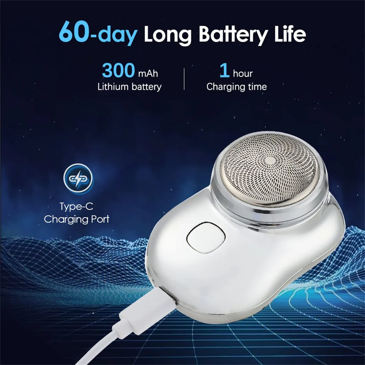 Mini Afeitadora Eléctrica Portátil shave - Image 6
